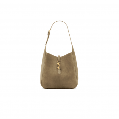 YSL LE 5 À 7 SUPPLE SMALL IN SUEDE 4800665792 (23*22*8.5cm)
